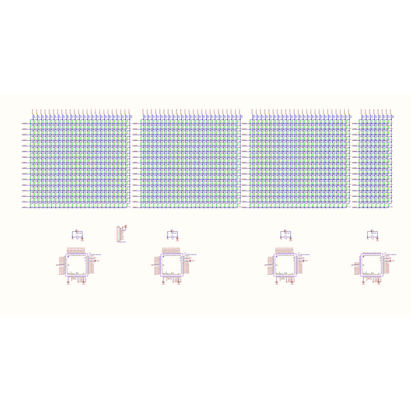 Czy wiesz, jakie są cechy struktury graficznego wyświetlacza LED?